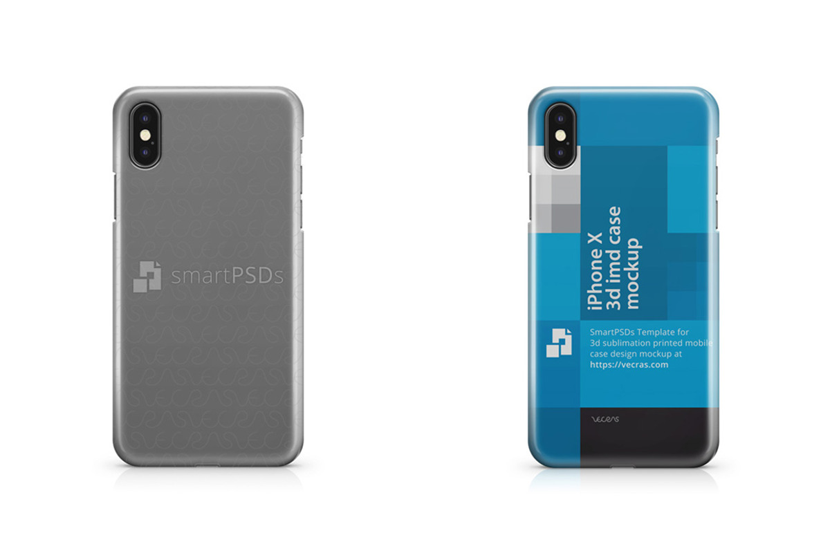 iPhone X 3d IMD Case Mockup PSD, a Product Mockup by VecRas (Photo 2 of 3)