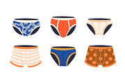 Men underwear, different pants set, an Object Illustration by Good Studio (Thumbnail 3 of 4)