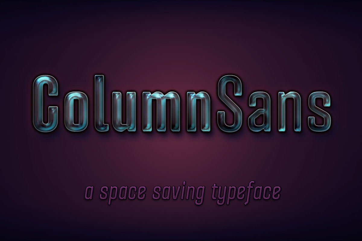 Column Sans - Complete Family