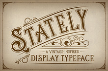 Stately Display Typeface