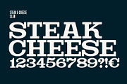 Steak & Cheese Bundle, a Slab Serif Font by Fenotype (Thumbnail 9 of 14)