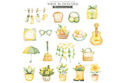 Mouse Clipart Watercolor PNG, an Animal Illustration by CharmClipart (Thumbnail 4 of 8)
