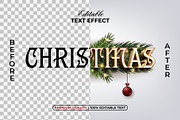 Christmas Text Effect Gold Style, a Layer Style Add-On by Mockmenot (Thumbnail 2 of 2)