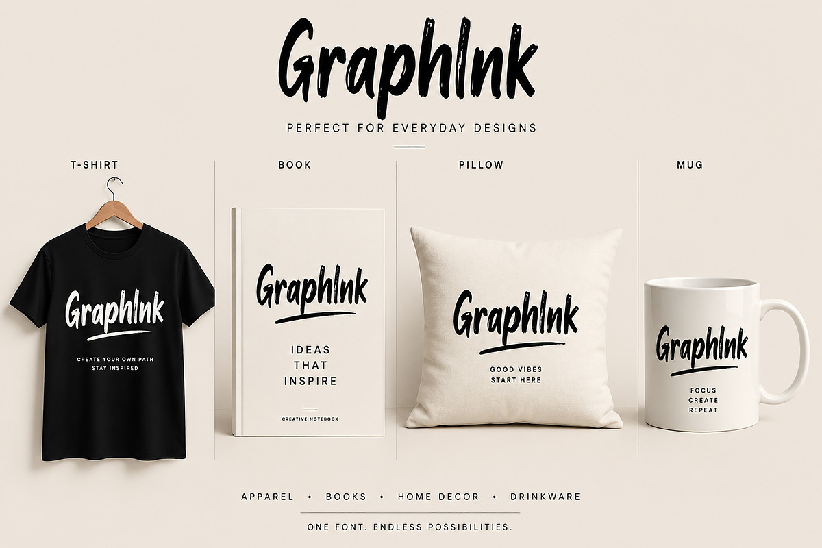 GraphInk, a Script Font by Wow Magic (Photo 2 of 5)