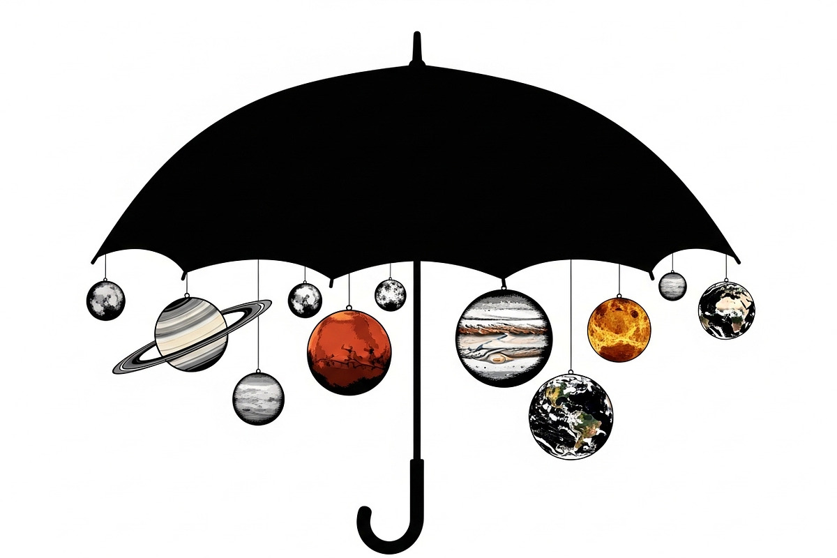Celestial Umbrella Bundle, an Illustration by yasushie (Photo 25 of 31)