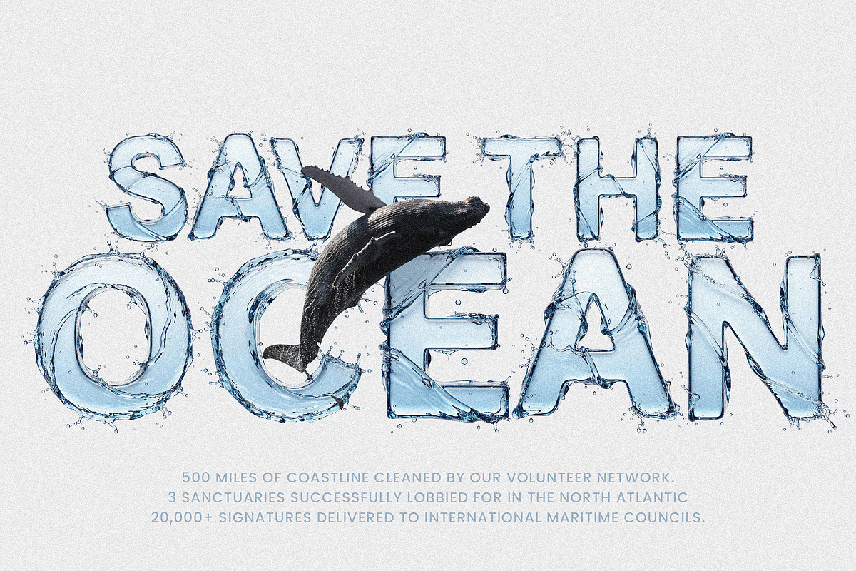 Aqua - Realistic Water Font, a Font by AndrewPixelType (Photo 7 of 7)