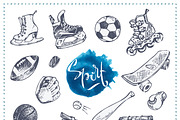 Back to school. Icons. Calligraphy, an Education Illustration by Margo Miller (Thumbnail 3 of 18)