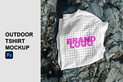 Outdoor Tshirt Mockup, a Shirt Mockup by Infinity Mockups (Thumbnail 1 of 2)