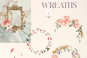 Watercolor Floral Bundle, a Texture Illustration by ollalya (Thumbnail 8 of 112)