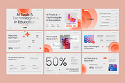 AI Tech Business Education Keynote, a Presentation Template by fakhroo (Thumbnail 1 of 6)
