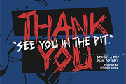 Brontak - A Raw Punk Typeface, a Handwritten Font by Yktypstd (Thumbnail 8 of 8)