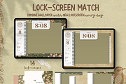 Vintage Romance iPad & iPhone Theme, a Wallpaper Graphic by BeeRubby (Thumbnail 5 of 9)