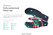 Sport Mittens Gloves 6xMock-ups, a Print Template by Mocca Mockups Store (Thumbnail 2 of 6)
