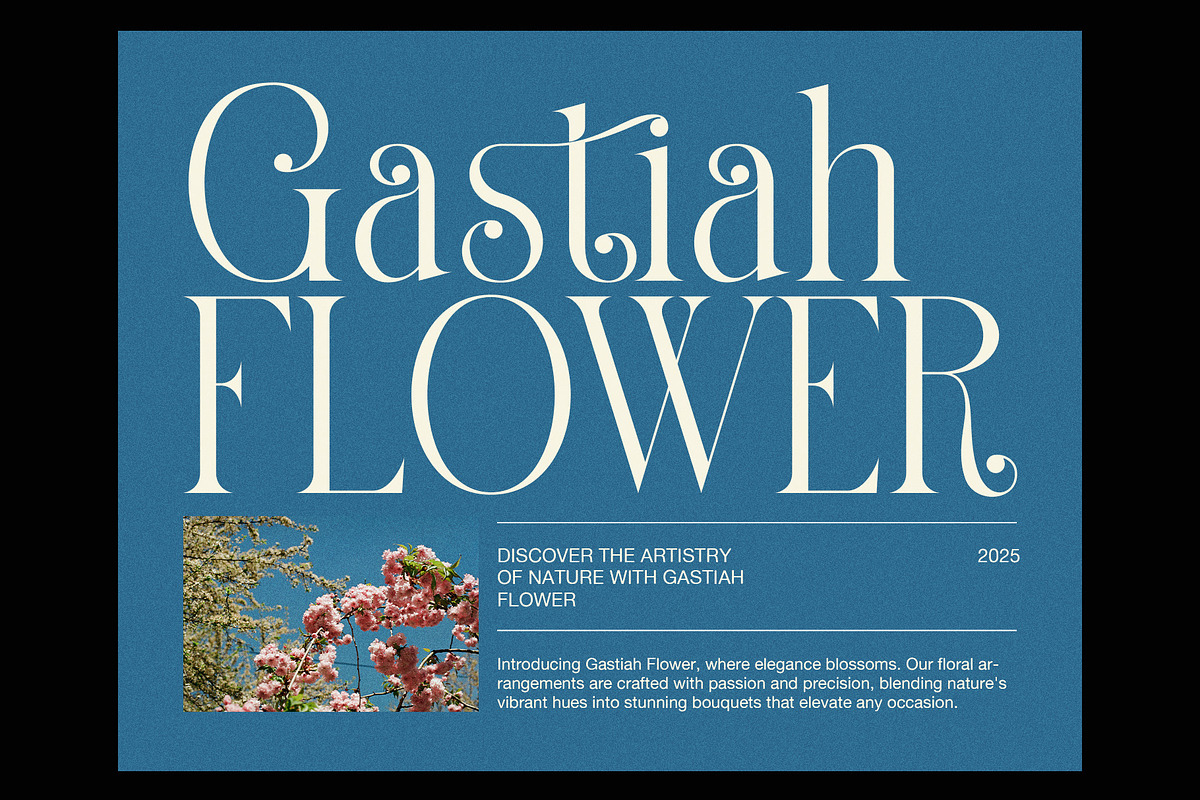 Helkina Stylish Serif Font, a Serif Font by Perfectype (Photo 2 of 8)