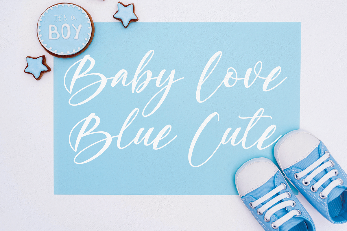 Agellia Benitta | handwritten font, a Script Font by Scratchones (Photo 7 of 10)