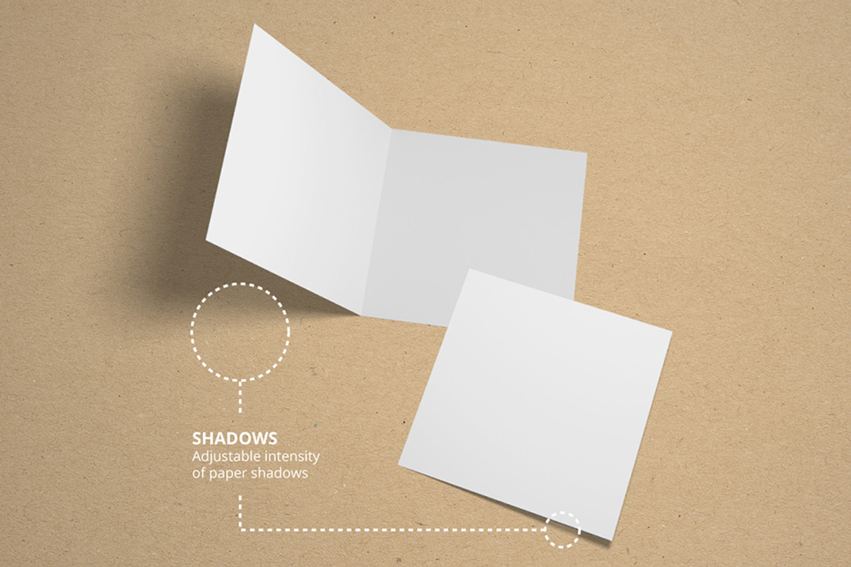 Bifold Brochure/Greeting Card Mockup, a Print Template by Petr Stránský (Photo 5 of 9)