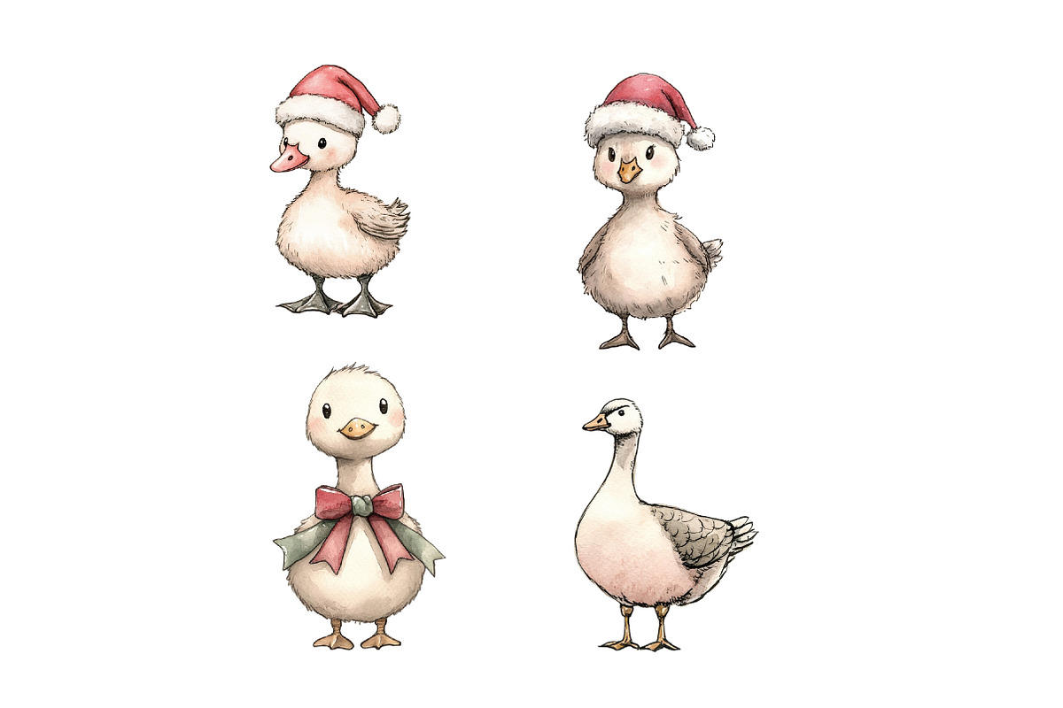 Christmas Gosse clipart, an Illustration by Designworld (Photo 4 of 4)