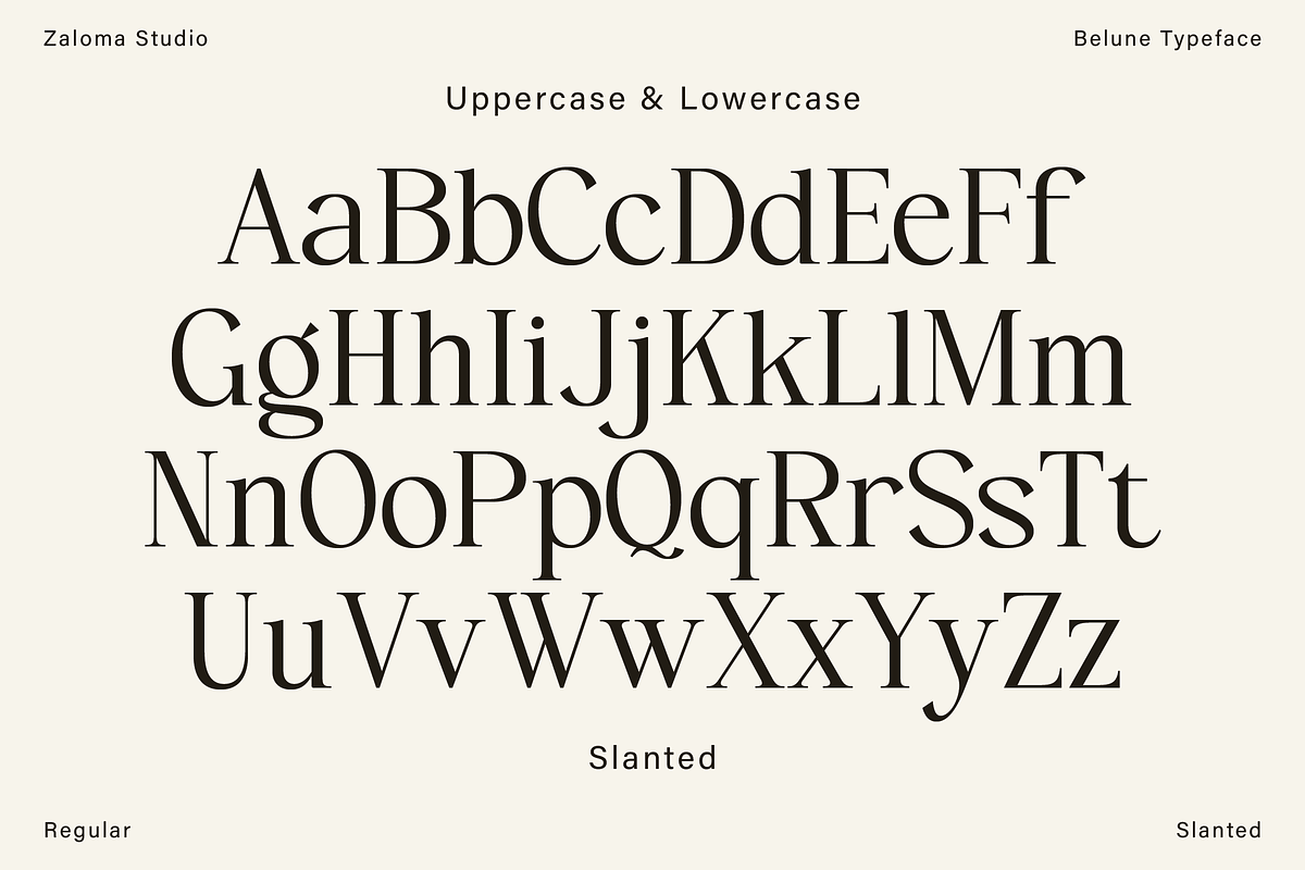 Belune, a Serif Font by Zaloma Studio (Photo 13 of 16)
