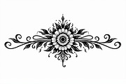 Black Mandala Art Pattern, an Illustration by musafir_fashion (Thumbnail 3 of 9)