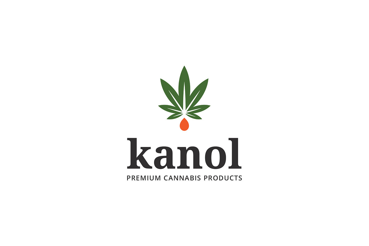 Kanol Cannabis Hemp Marijuana Logo, a Branding & Logo Template by Tovarkovdesign (Photo 1 of 6)
