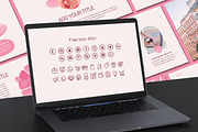 Pink Powerpoint Template, a Presentation Template by SKY CREATION (Thumbnail 5 of 6)