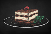 Chalk Desserts, an Object Graphic by Sonya Illustrations (Thumbnail 6 of 11)