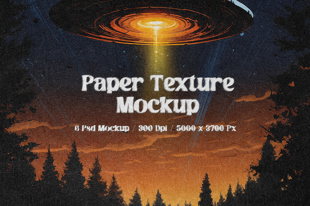 Paper Texture Mockup, a Texture Graphic by B/B STUDIO (Photo 1 of 7)