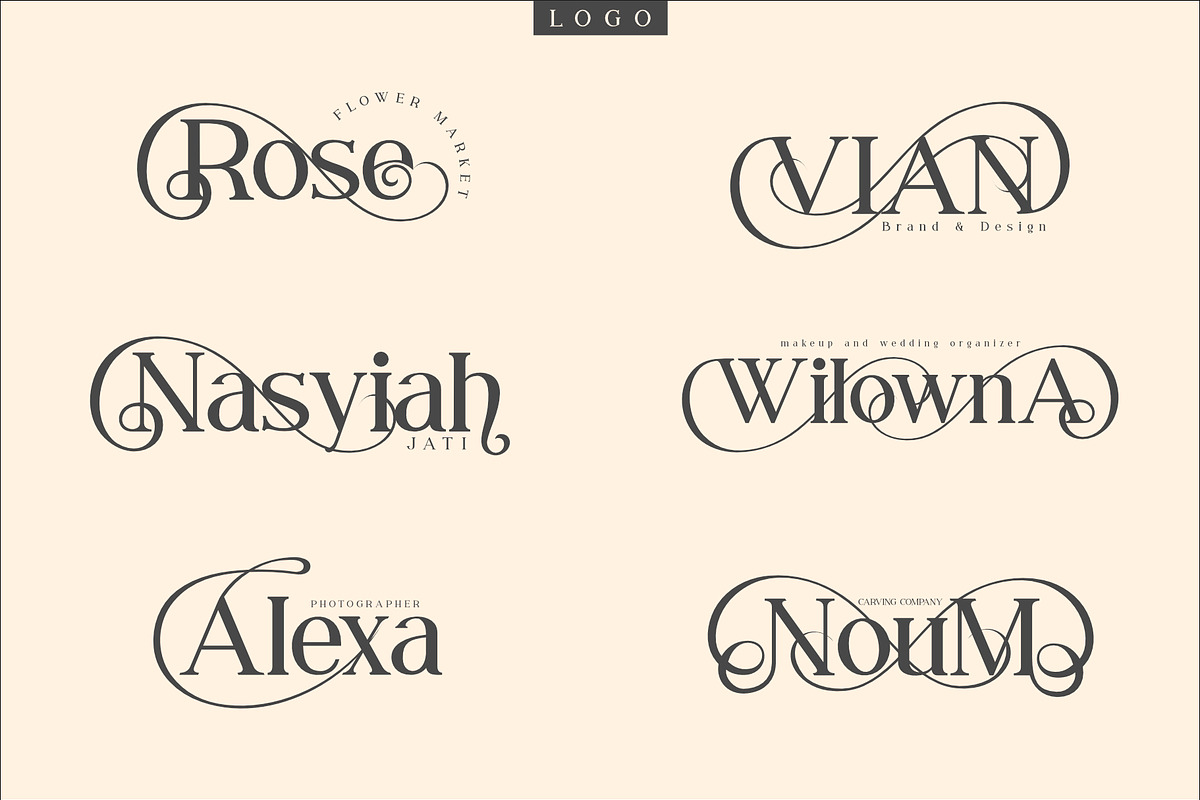 Syailendra - Modern Serif With Tail preview 5