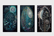 Vifu Collection · Nature Vision, a Decorative Illustration by milatovar (Thumbnail 2 of 18)