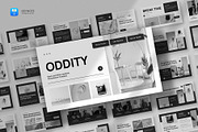 Black & White Keynote Template, a Presentation Template by fluffstudio (Thumbnail 1 of 4)