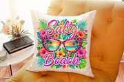 Floral Salty Beach Png Floral Summer, a Work Illustration by Sublimation Artist (Thumbnail 9 of 9)