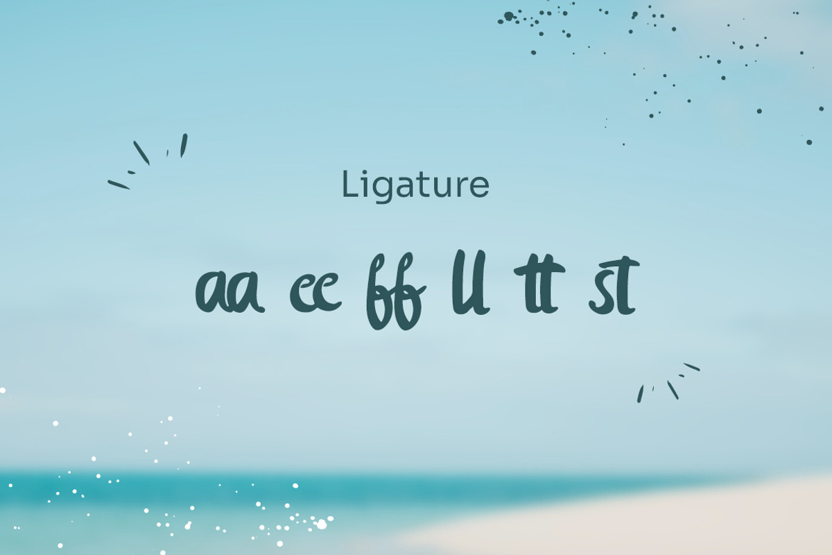 Smallyeu - Handwritten Font, a Script Font by Dhabee (Photo 5 of 8)