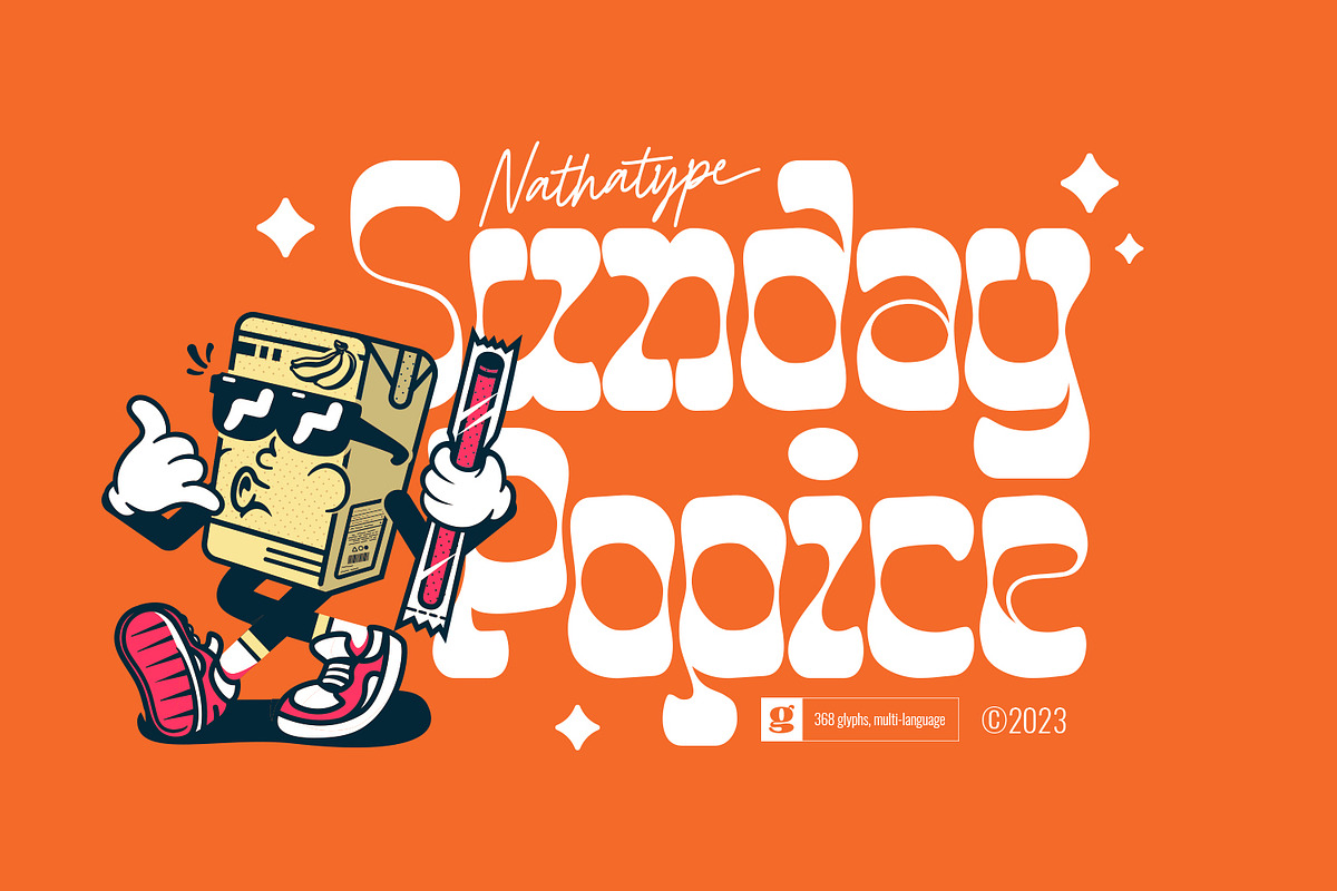 Sunday Papice, a Script Font by Nathatype (Photo 1 of 10)