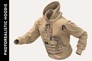 Dynamic Hoodie Mockup, a Hoody Mockup by LESZ Design (Thumbnail 3 of 8)