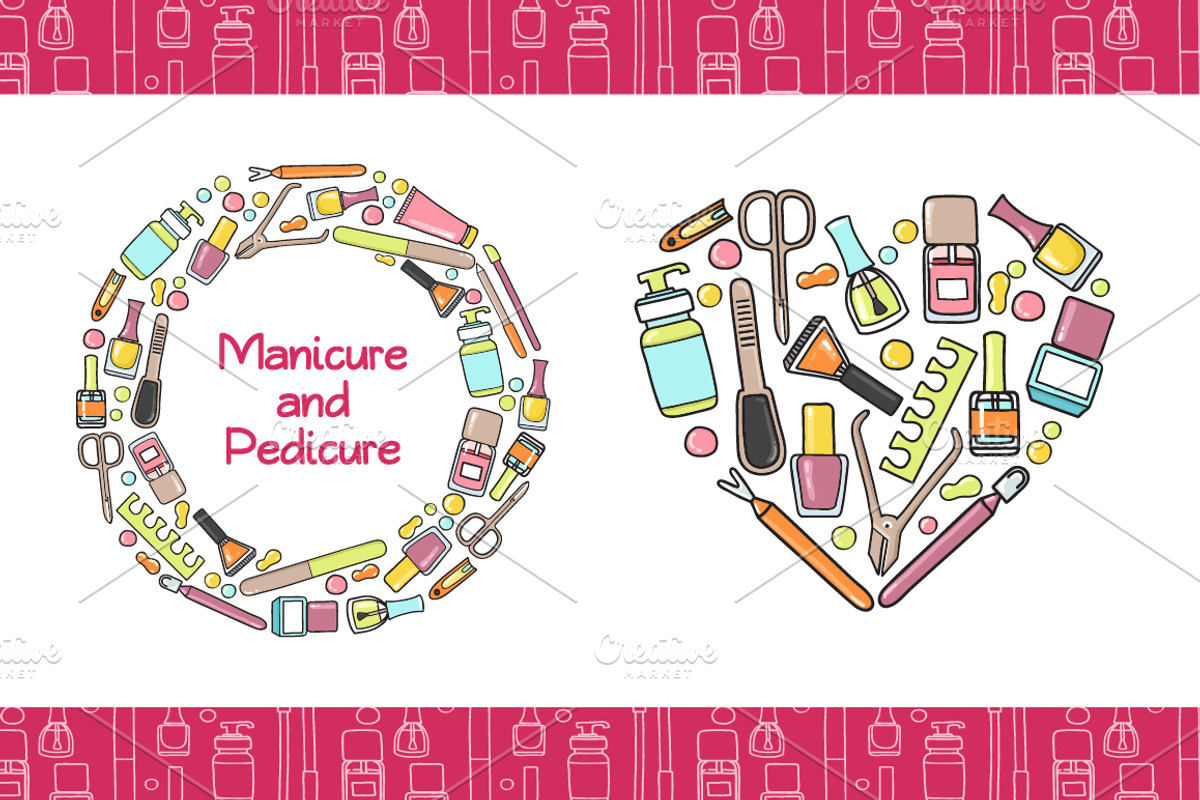Manicure and Pedicure Big Set, a Graphic by Epine (Photo 3 of 4)