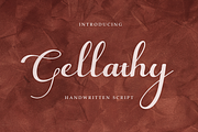 Gellathy Handwritten Script, a Script Font by Typegoals Studio (Thumbnail 1 of 9)