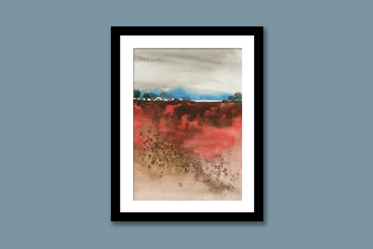 Intangible Scenery - watercolor art, a Background Graphic by Marmoris.Arts (Photo 25 of 34)