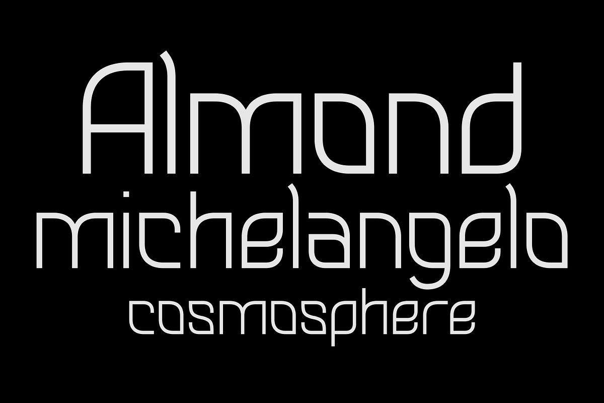 Mandorlato – Font Family, a Sans Serif Font by Stefano Giliberti (Photo 2 of 9)