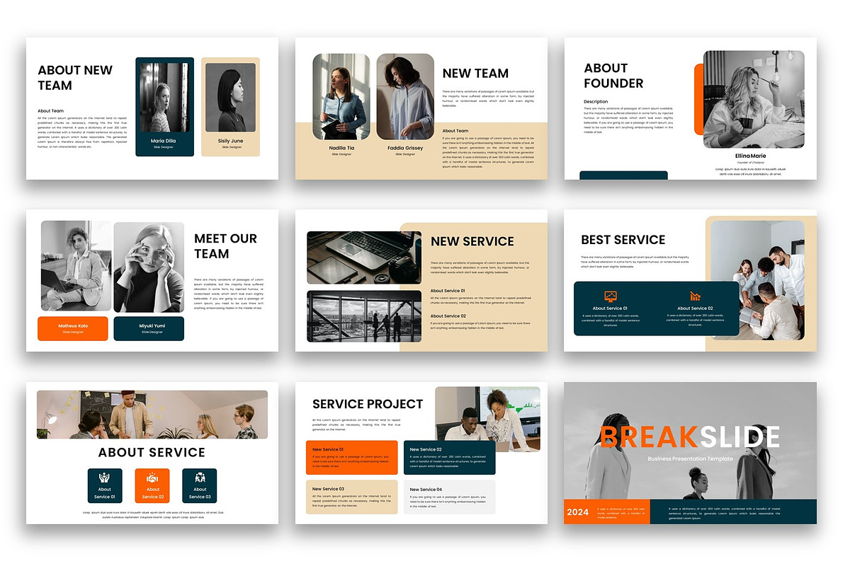 Chodyna – Business PowerPoint, a Presentation Template by kreatifreya (Photo 3 of 5)