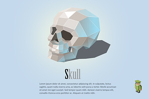 Vector skull