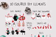 Ho-Ho-Ho Christmas Collection, a Seasonal Illustration by Annakniaz (Thumbnail 5 of 9)