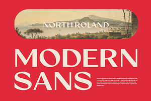 North Roland - Display Sans Serif