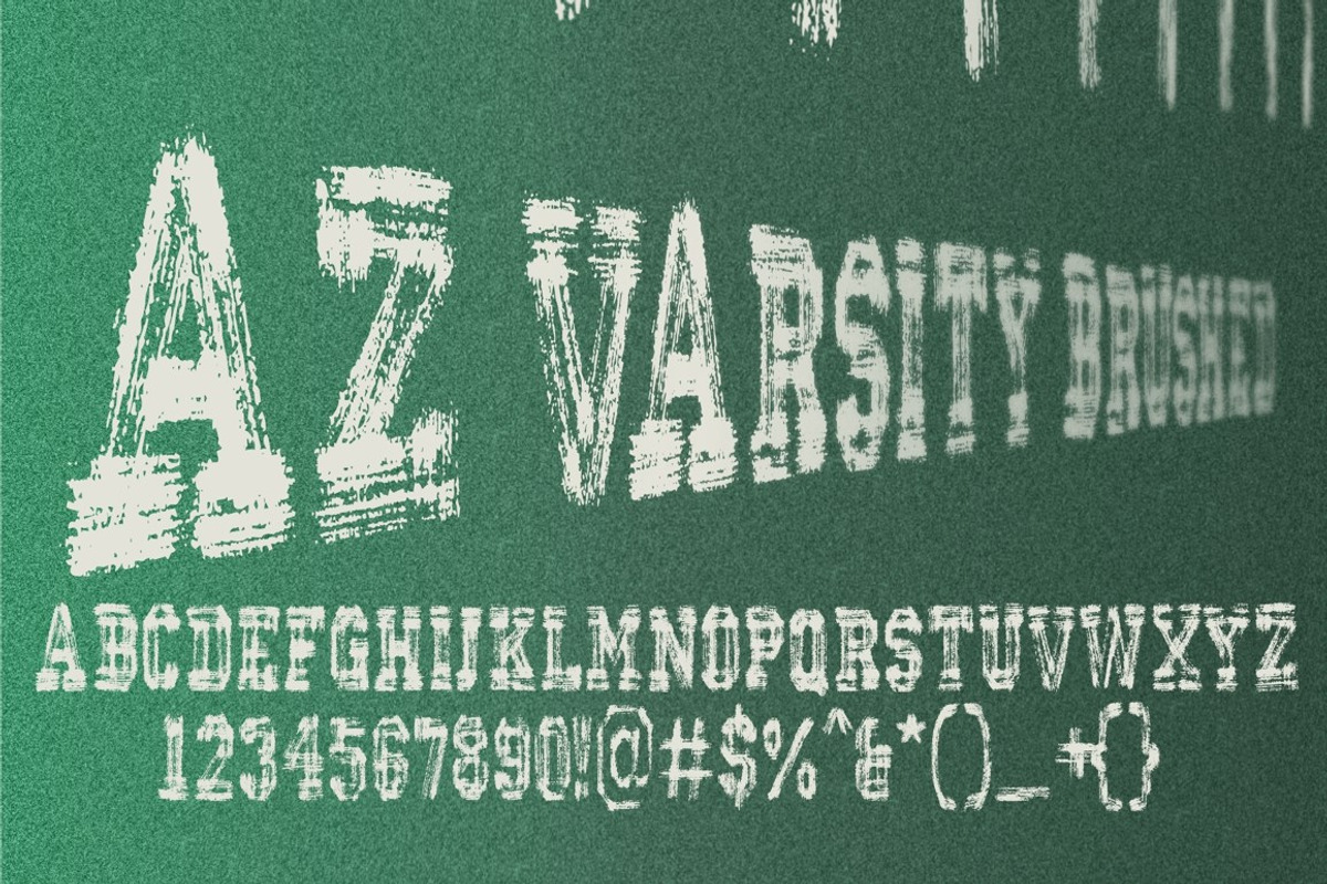 AZ Varsity Brushed