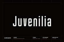 Juvenilia - Geometric Font Family
