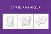 Snack bag mockup set, a Packaging Mockup by ShooShooShop (Thumbnail 3 of 7)