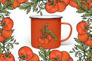 Vector vegetables, a Food Illustration by TashaDraw (Thumbnail 8 of 13)