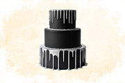 Happy New Year Cake Clipart, an Illustration by SVGArt (Thumbnail 6 of 8)