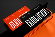 Resigan || Modern Condensed Dosplay, a Sans Serif Font by Ermedia Studio (Thumbnail 9 of 10)