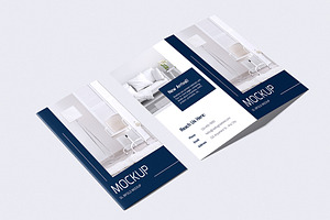Dl Brochure Mockup, an Advertising Mockup by Twins_studio926