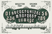 Wasleyton, a Serif Font by uncurve (Thumbnail 6 of 9)